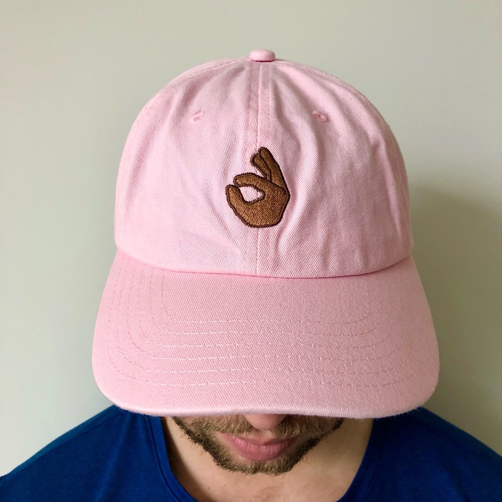 Unisex Okay Emoji/Send Nudes Dad Hat Baseball Cap